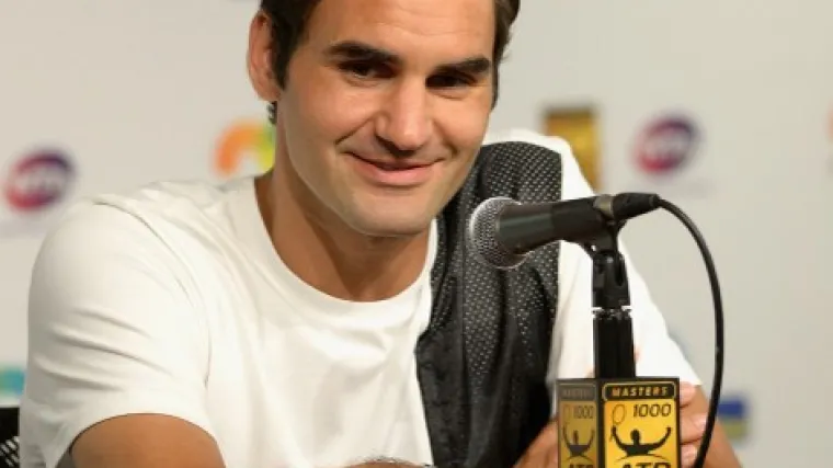 Roger Federer je trudan