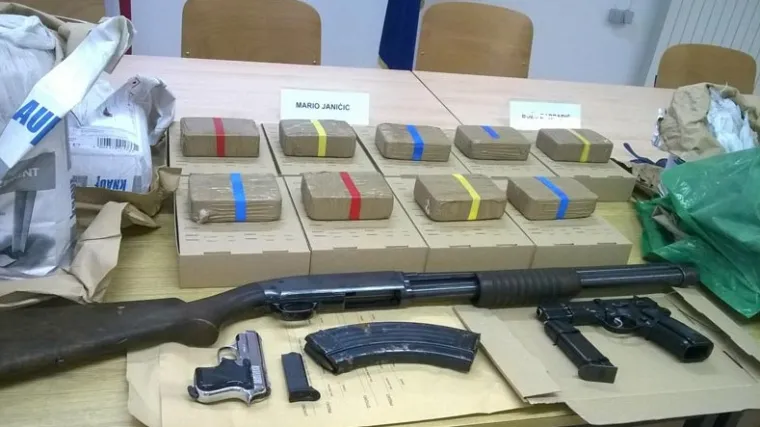 Uhićene istarske dilere predvodio Valdet Xhaka, zaplijenjena droga vrijedna vi&scaron;e desetaka milijuna kuna