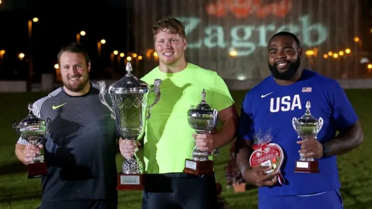 Olimpijski pobjednik oborio rekord mitinga, Hrvat lo&scaron;e pro&scaron;ao