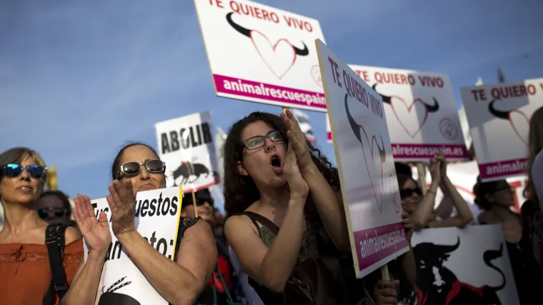 Tisuće prosvjednika preplavili ulice Madrida: 'Korida je nacionalna sramota'