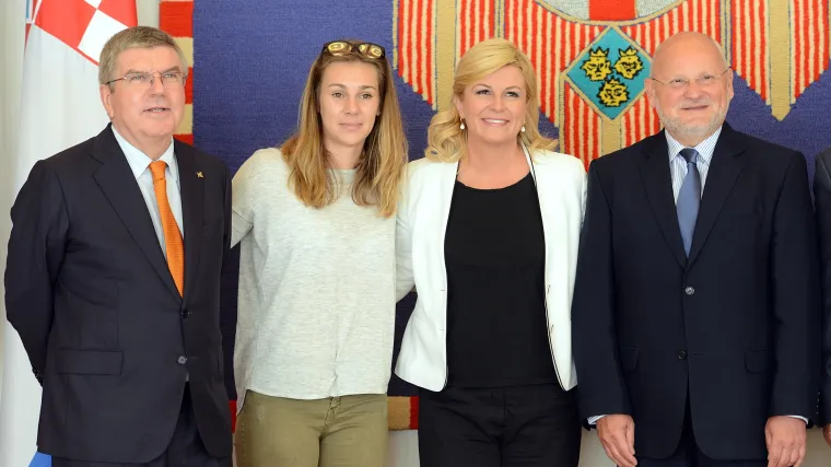 Predsjednica Kolinda Grabar Kitarović na Pantovčaku primila predsjednika MOO-a
