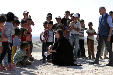 Angelina Jolie posjetila izbjeglički kamp