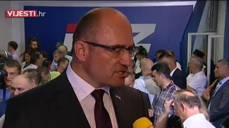 Milijan Brkić: 'Najjači smo! HDZ će formirati Vladu, a Andrej Plenković će biti premijer'