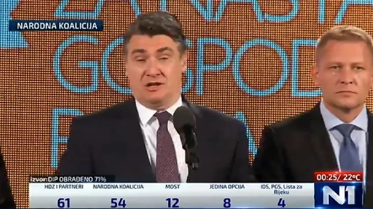 'Ovo nije bio sretan dan za Hrvatsku... Treba nam stabilna vlada'