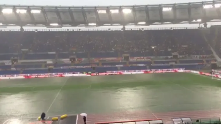 Pogledajte razlog zbog kojeg je na neko vrijeme prekinuta utakmica Rome i Sampdorije