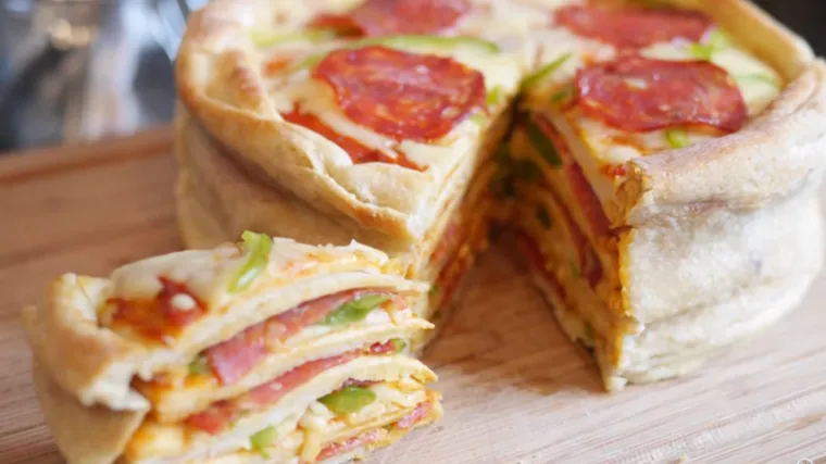Torta od pizze ne&scaron;to je najslasnije &scaron;to ćete danas vidjeti (a možda i sami napraviti)
