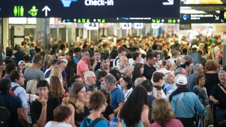 Gužva na hrvatskom nebu: promet u zračnim lukama nikada nije bio veći