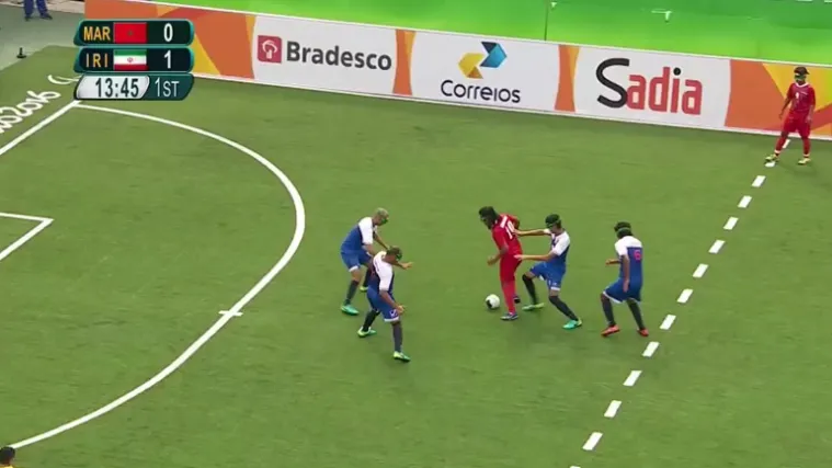 Slijepi nogometaš predriblao cijelu suparničku momčad i zabio gol!