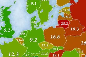 Litva na vrhu crne statistike, a gdje je Hrvatska?