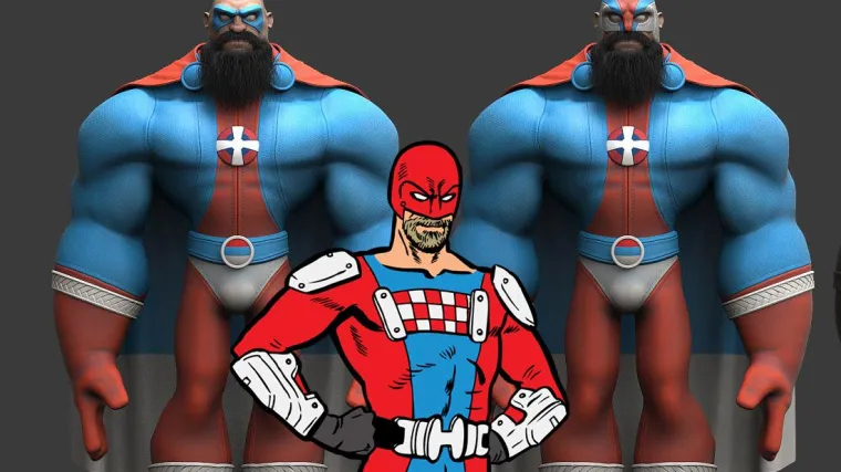 'Superheroj' Hrvatko dobio dostojnog protivnika &ndash; nabildanog Srboljuba