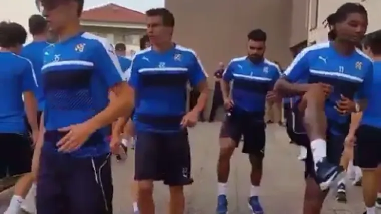 Modri se za Lyon zagrijavali na hotelskoj terasi!