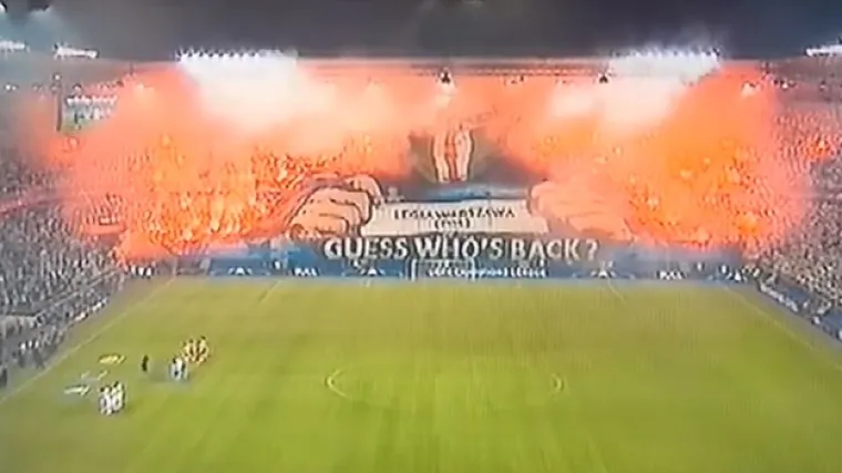 'Pogodite tko se vratio': pogledajte spektakularnu koreografiju navijača poljske Legije