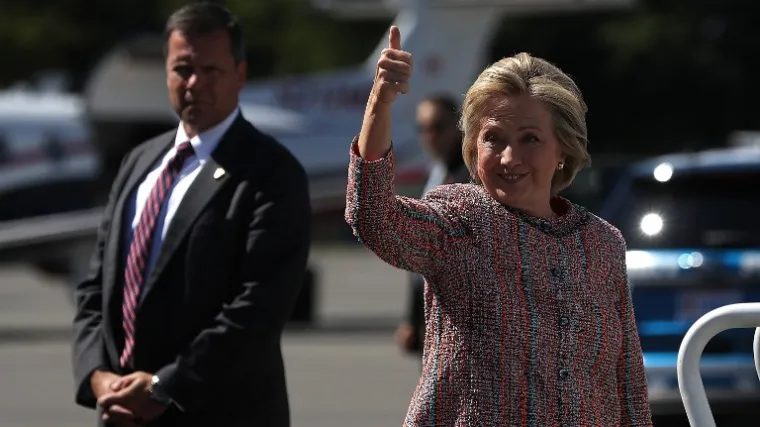 Hillary Clinton se vratila na teren prvi put nakon upale pluća