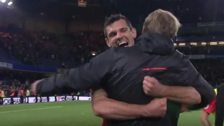 Pogledajte emotivan zagrljaj Lovrena i 'ludog' Nijemca nakon velike pobjede