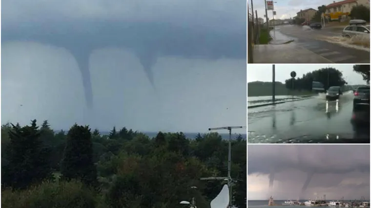 Poreč opet poplavljen, snimljeno desetak pijavica