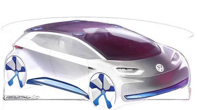 Nakon teasera, Volkswagen pokazao i skice novog električnog modela