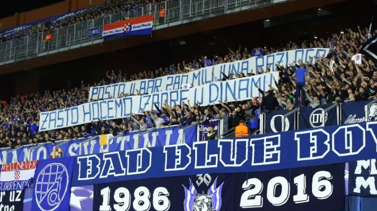 Ogromnim transparentom prisjetili se Mamića