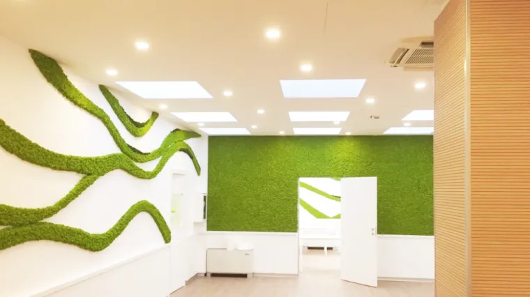 Ukrasni zidni paneli od mahovine