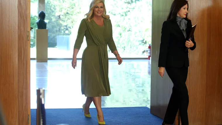 Grabar-Kitarović poslala jasnu poruku:  'Tko god želi mandat, mora donijeti najmanje 76 potpisa'