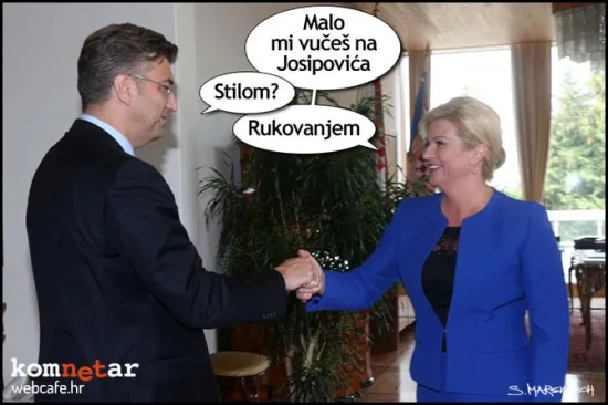 Sami čvrsti momci oko nje