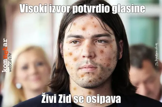 Dječje bolesti napale Živi zid