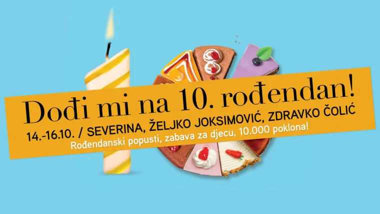 Ne propustite veliki, okrugli rođendan City Centera one!