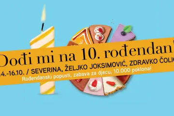 Ne propustite veliki, okrugli rođendan City Centera one!