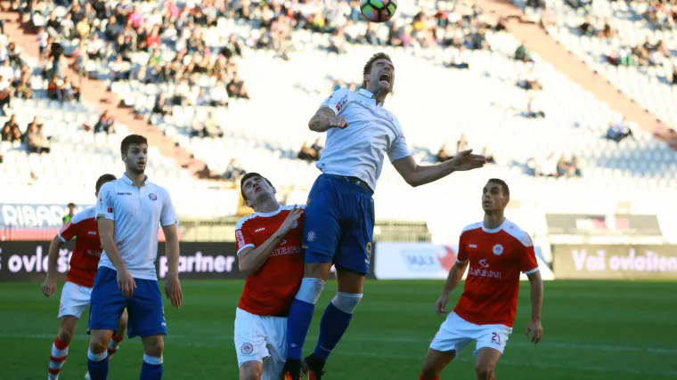 Preokret na Poljudu: Hajduk golovima Futacsa i Ba&scaron;ića slavio u gradskom derbiju protiv Splita