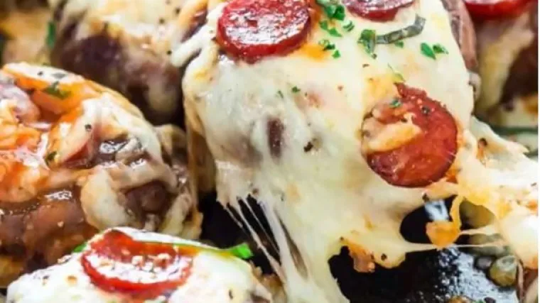 Brzinski ručak: Punjeni &scaron;ampinjoni ala pizza s kobasicama