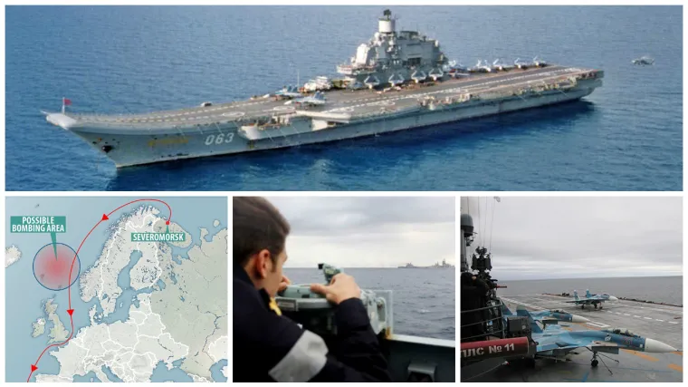 Flota ruskih brodova danas će uploviti u britanske vode