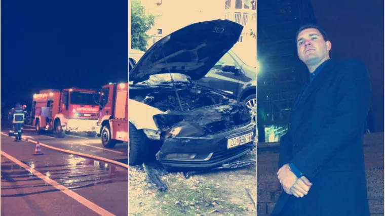 Noćas planuo automobil čelnika političke stranke i suvlasnika zaštitarske tvrtke
