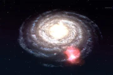 Čudovišni oblak vodika i sumpora juri prema našoj galaksiji