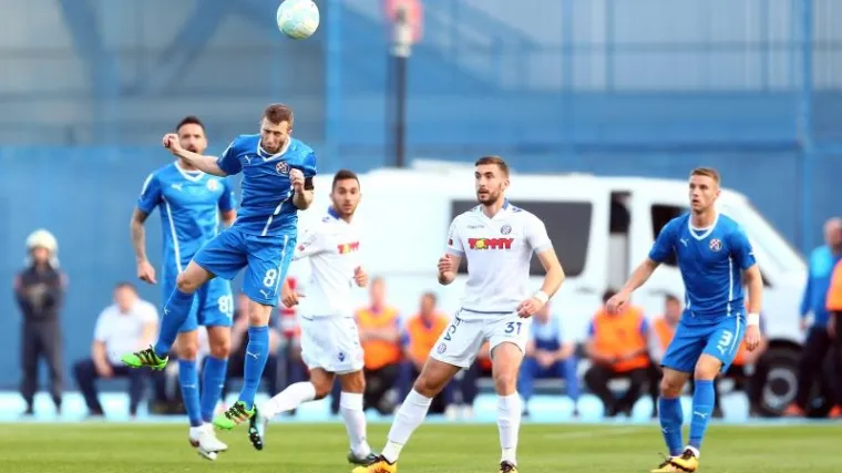 Dinamo treći, Hajduk deseti