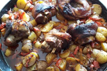 Već sam pogled na Sandinu peku nam probudio apetit