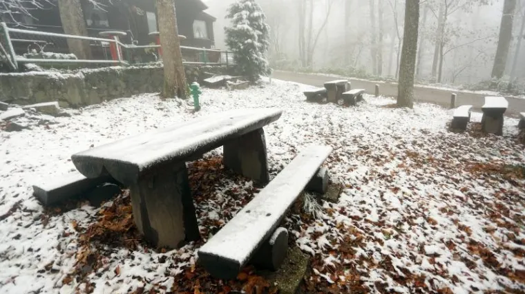 Na Sljemenu pao snijeg, uskoro će i u nizinama