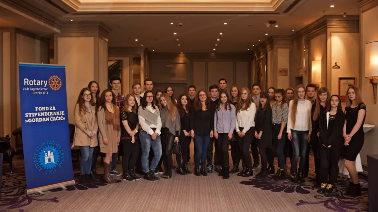 Rotary klub Zagreb Centar: program stipendiranja nadarenih učenika i studenata &bdquo;Gordan Čačić&ldquo;