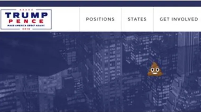 Netko je na njega zalijepio 'poop emoji'