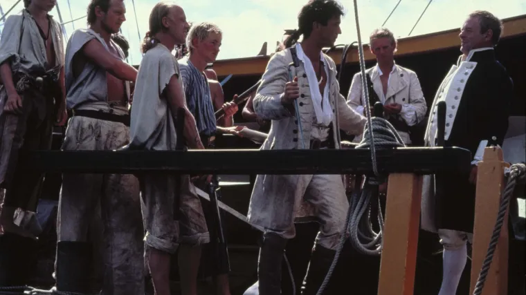 Drama Bounty utemeljena je na istinitoj priči o nizu događaja koji su doveli do pobune na engleskom brodu