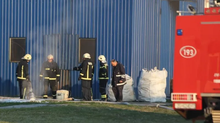 Požar u najvećoj hrvatskoj tvrtki za preradu plastike