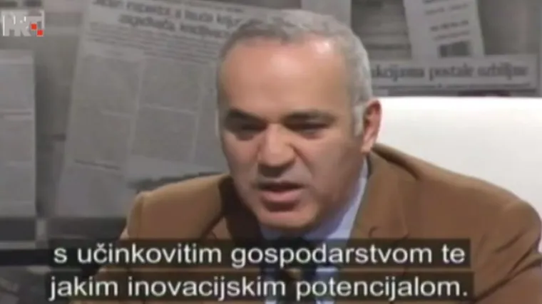 HRT-ova 'PLJUSKA' PERNARU: Na Facebooku objavili isječak emisije u kojoj Kasparov govori o Izraelu i Palestini