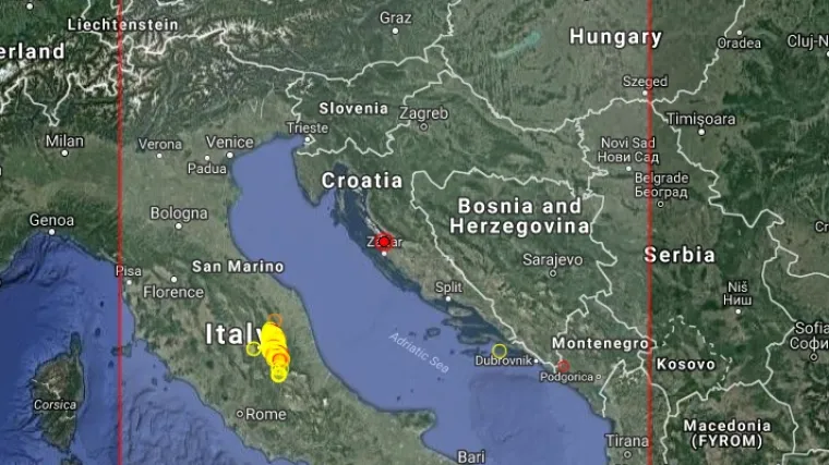 'Treslo se desetak sekundi. Nije ba&scaron; ugodno kad osjeti&scaron; i ciglu na krovu da se trese'