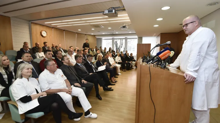 U Dječjoj bolnici Zagreb otvorena najsuvremenija operacijska sala, Kujundžić: 'Zaustavit ćemo trend manjka pedijatara'