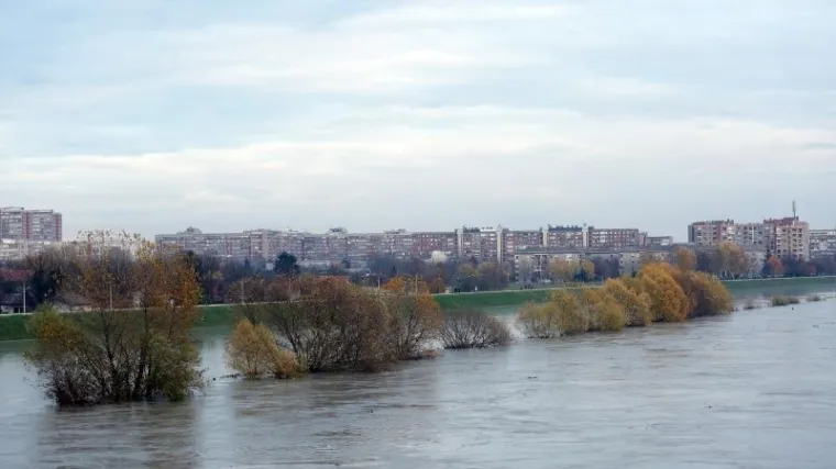 U samo jednom danu Sava u Zagrebu narasla za čak četiri metra