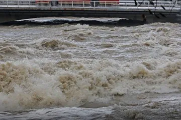 Pogledajte silinu kojom se Rječina slijeva prema moru!