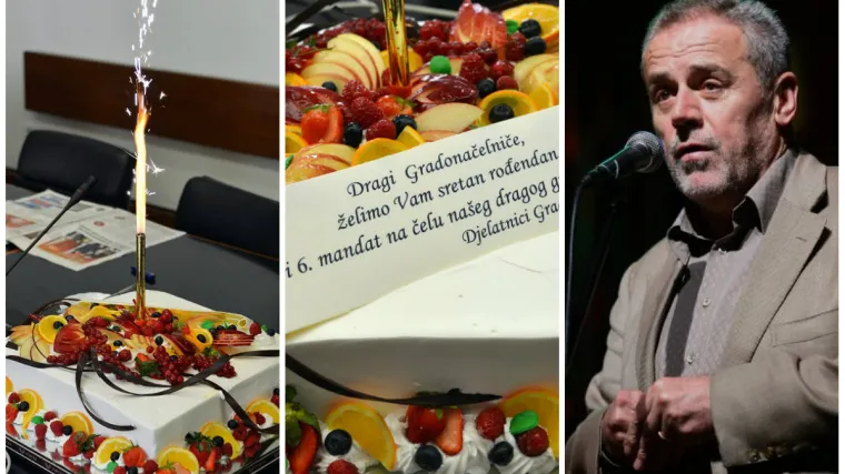 Pogledajte kakve torte dobiva, najvi&scaron;e se potrudio &scaron;ef Lisinskog koji mu je napisao i pjesmicu