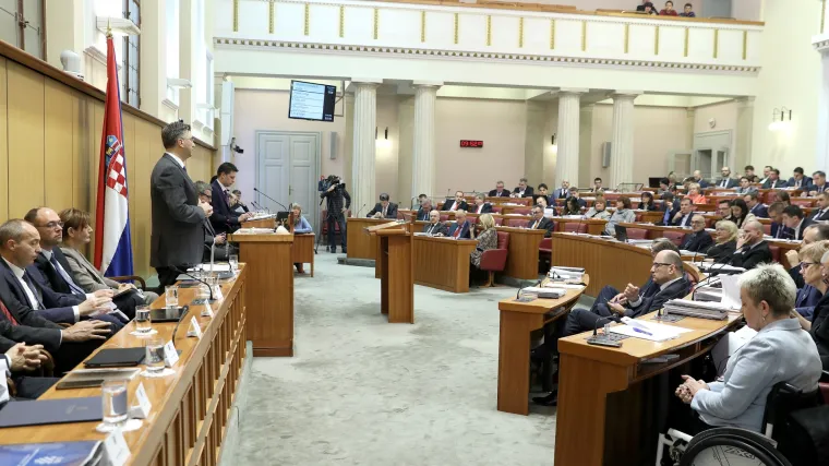 Sabor počeo drugu sjednicu: na zastupničke upite prvi put odgovaraju premijer Andrej Plenković i članovi Vlade