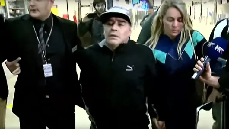 Pogledajte kako je izgledao Maradonin dolazak u Zagreb