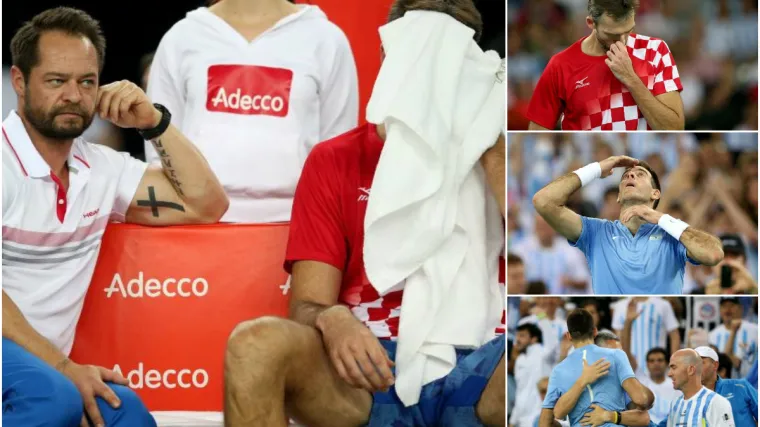 Karlović nije izdržao, Del Potro slavio nakon velike borbe u 4 seta