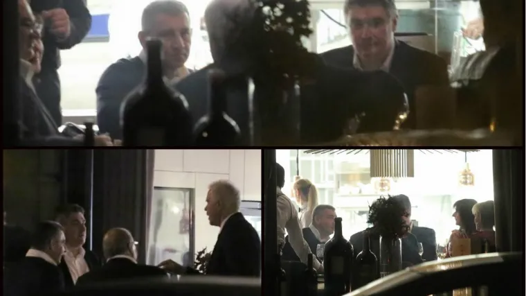 Milanović, Gotovina i Čermak u restoranu, evo o čemu su pričali