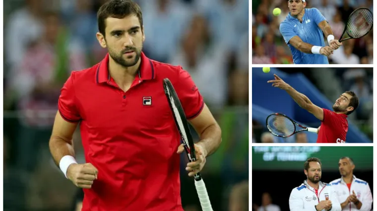 Del Potro preokrenuo 0:2 protiv Čilića i najavio tužan rasplet finala za Hrvatsku